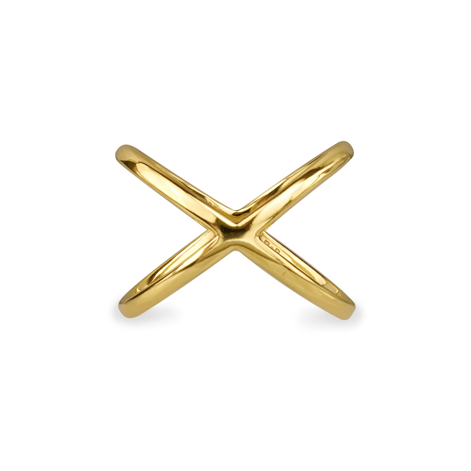 DOUBLE CROSS RING