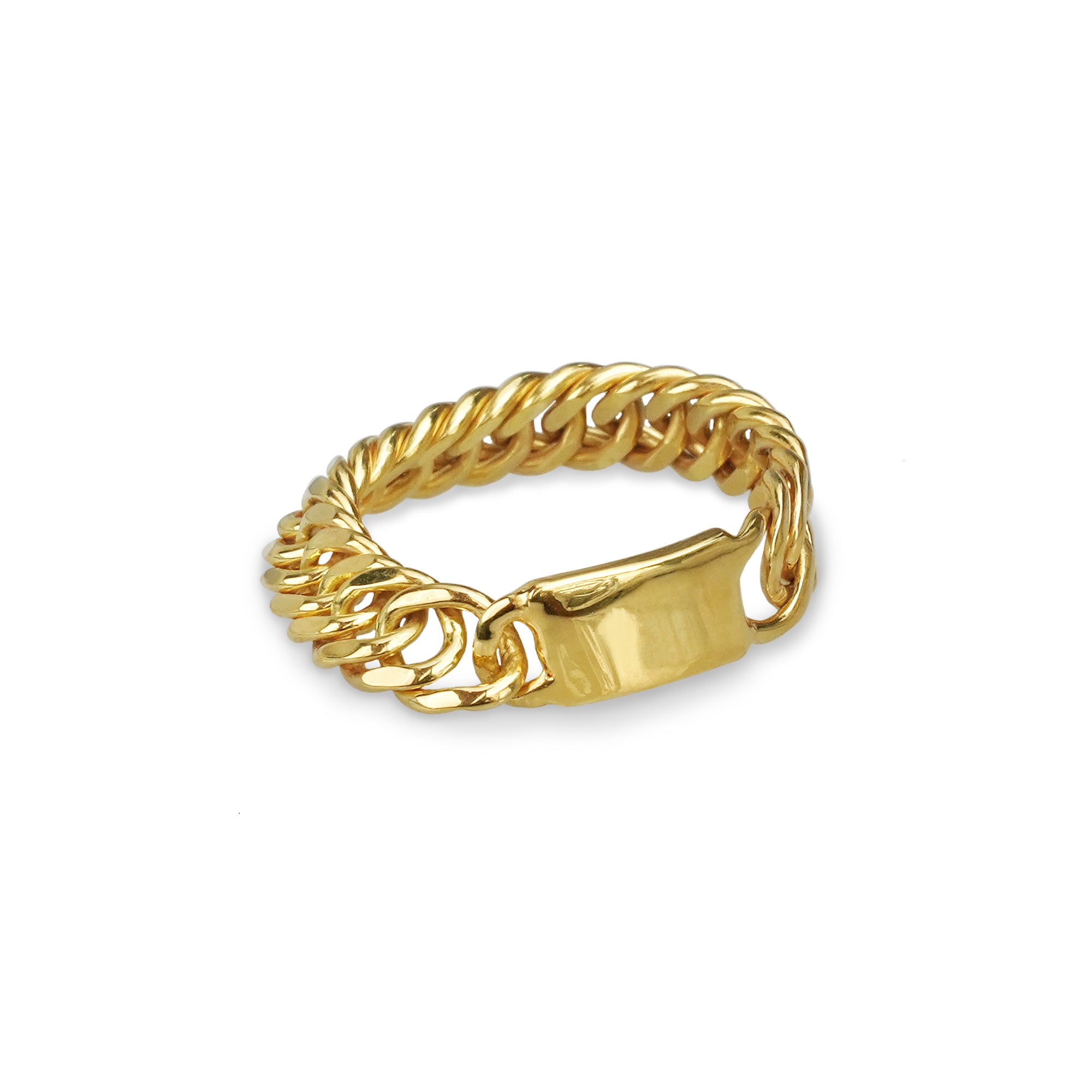 Double Curb Chain Ring | BITS OF BALI JEWELRY