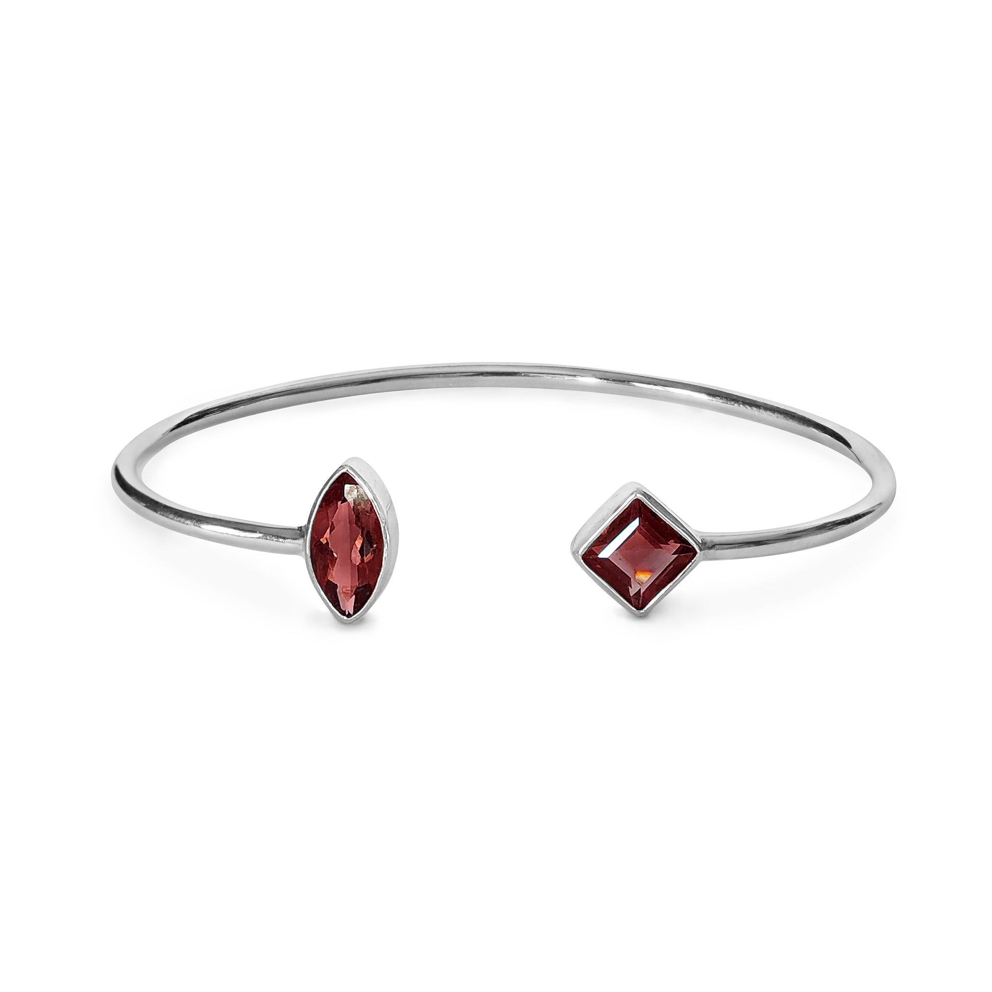 GITA BRACELET - RED GARNET