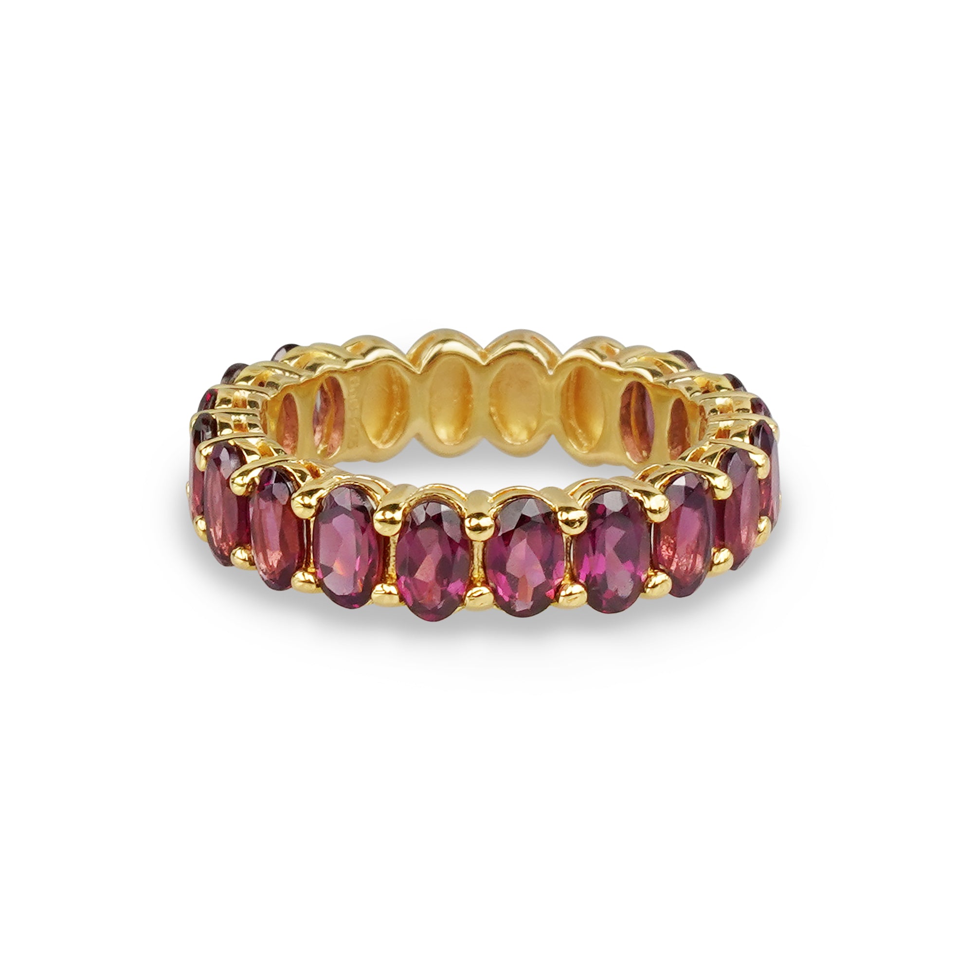 IBU RHODOLITE ETERNITY BAND