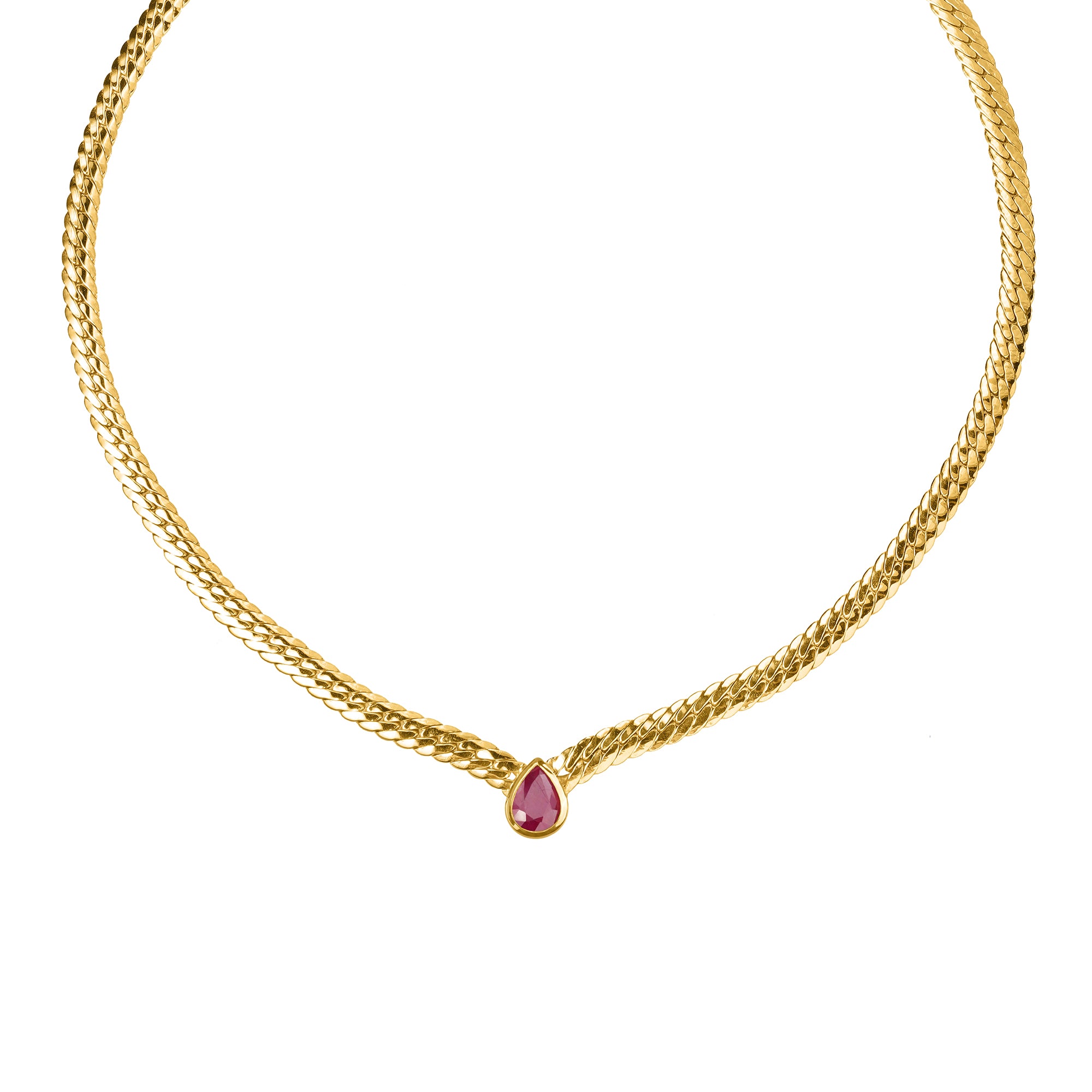 IBU LUXE NECKLACE - RUBY