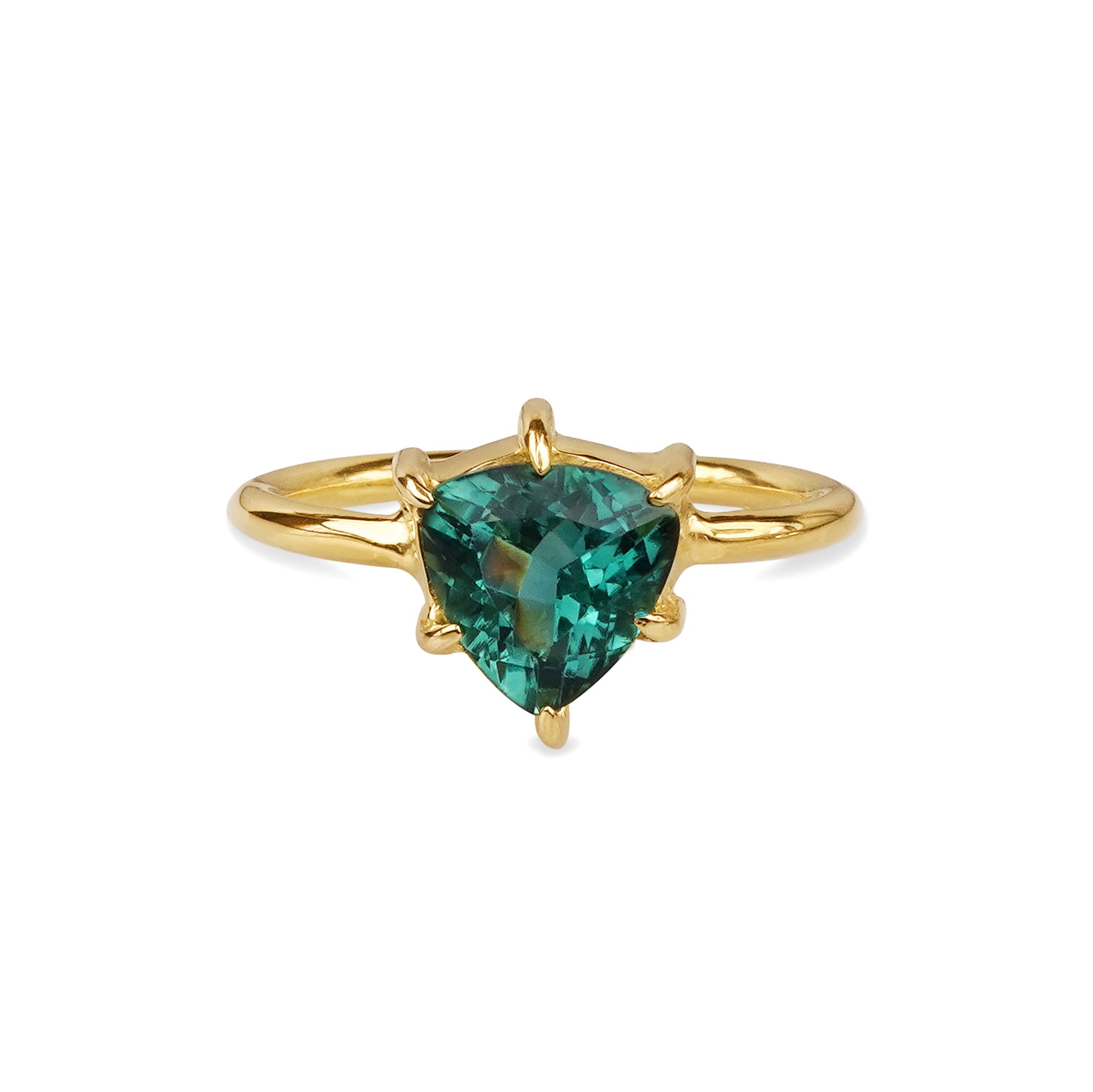 IBU TRILLION GREEN QUARTZ RING