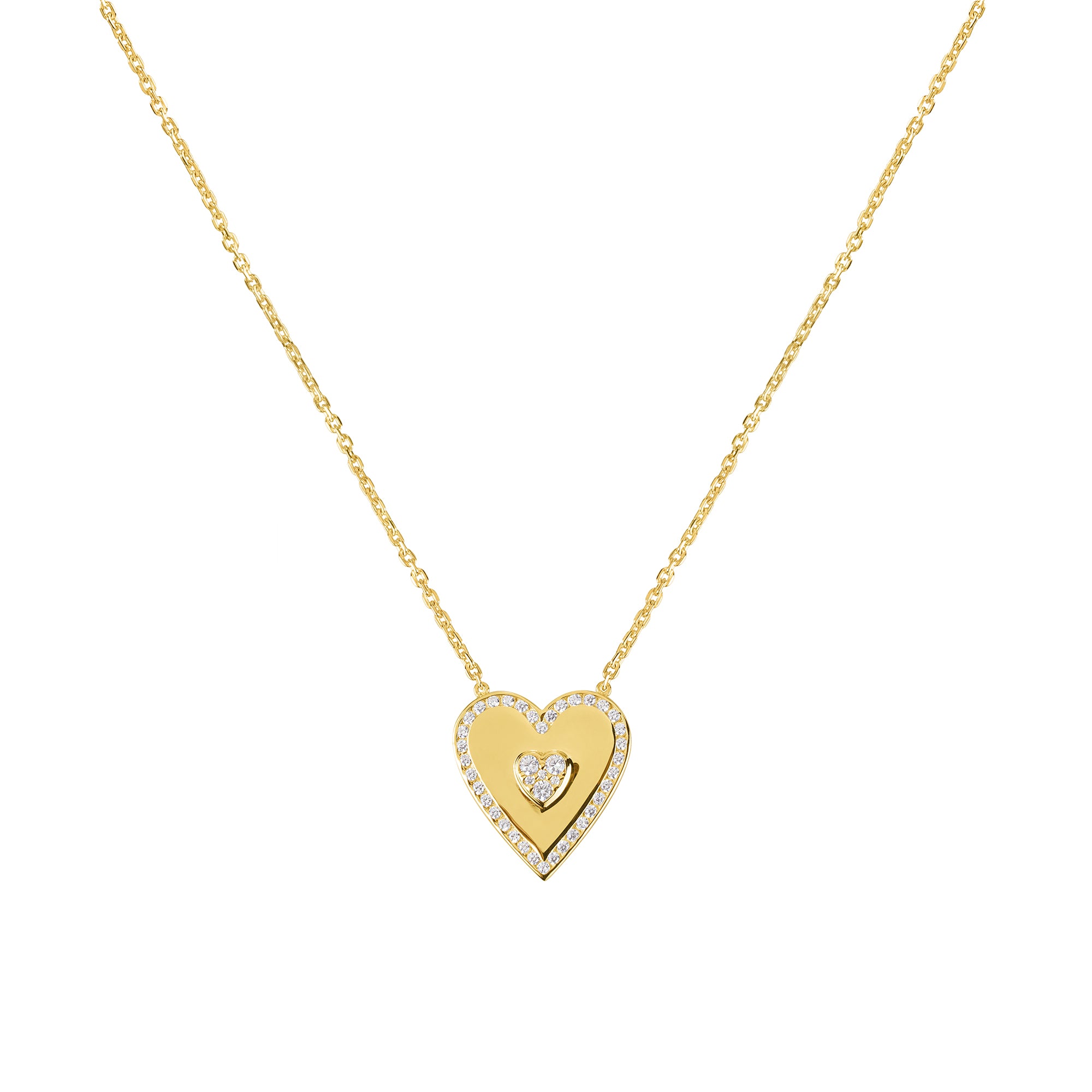 IBU SOLO HEART NECKLACE