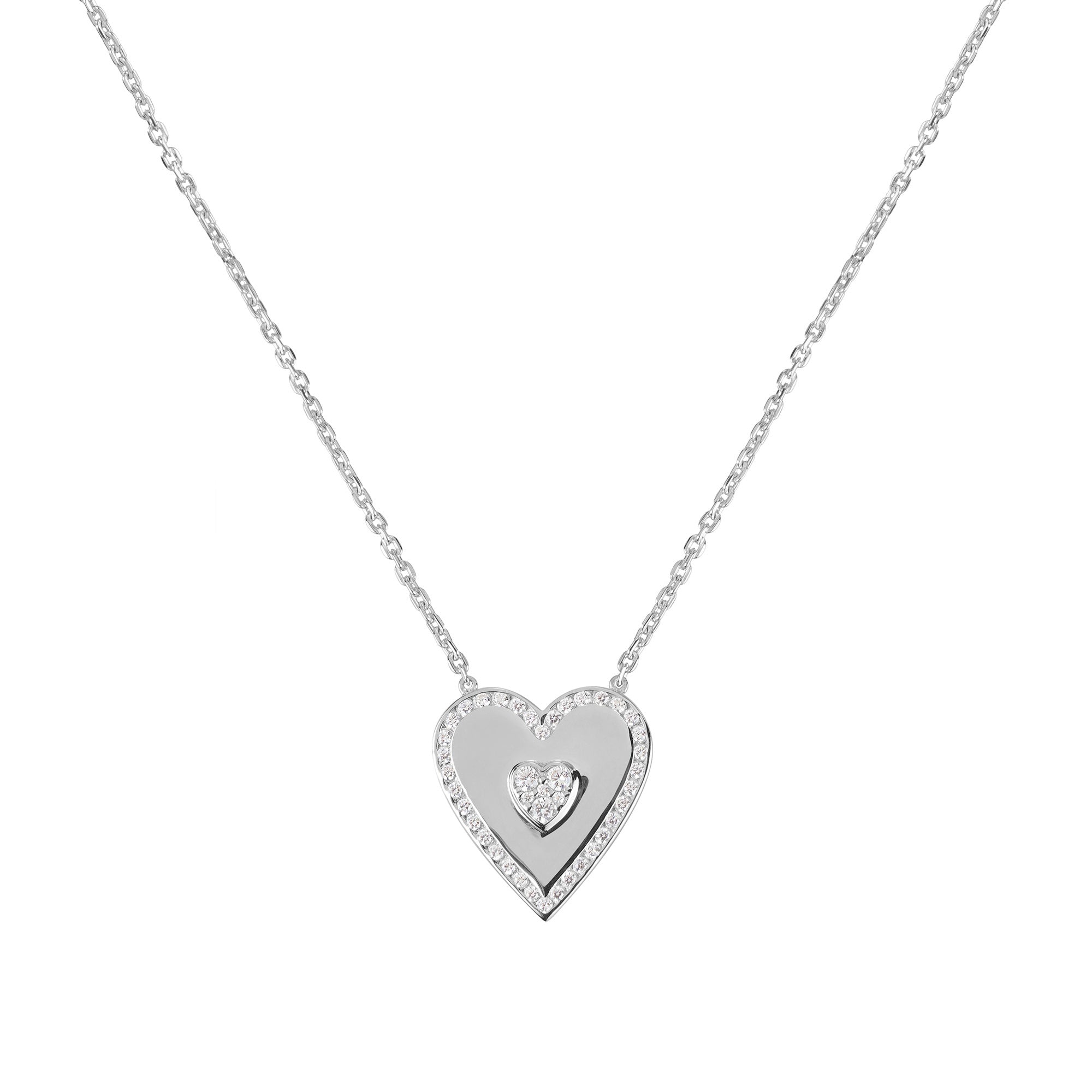 IBU SOLO HEART NECKLACE