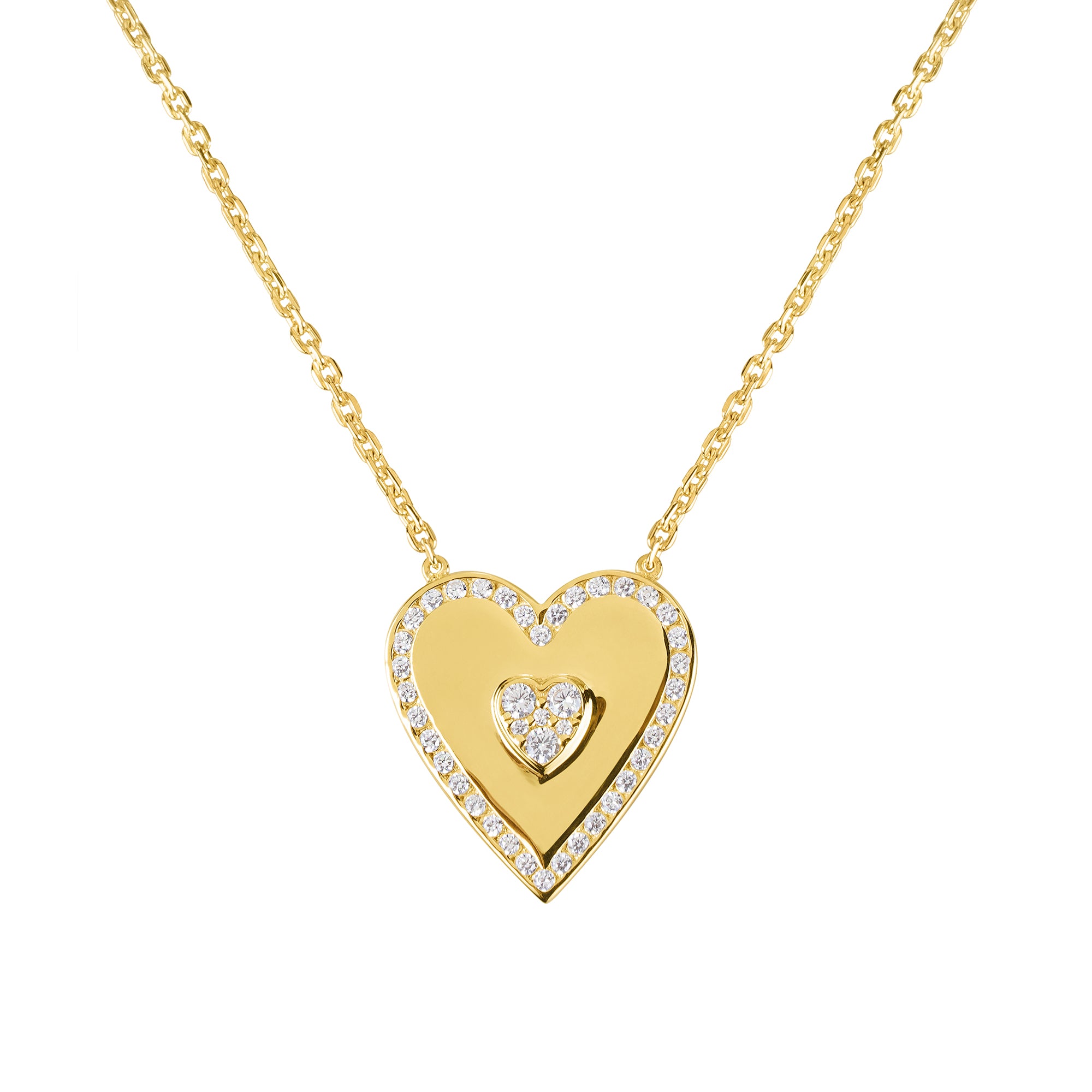 IBU SOLO HEART NECKLACE