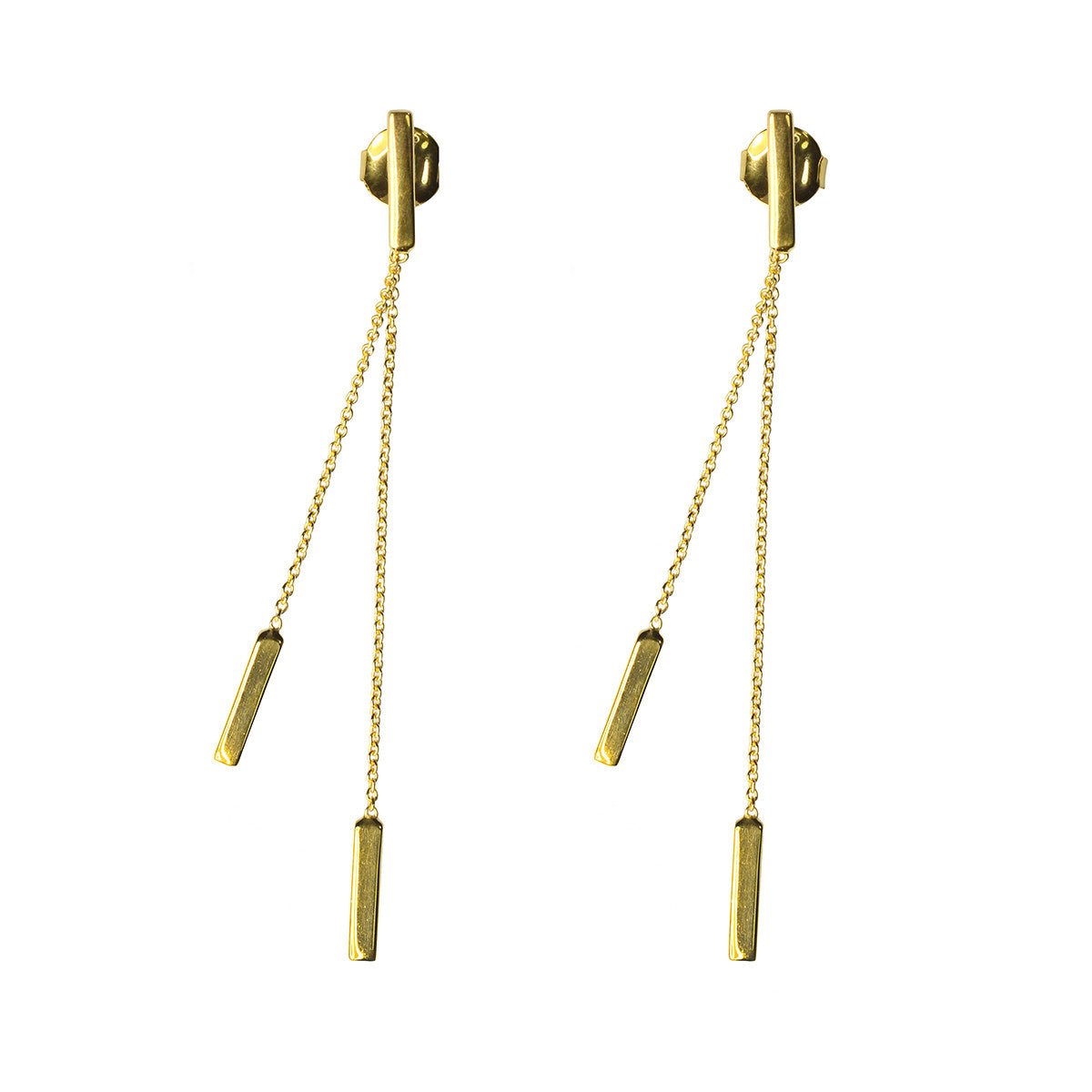 ARUNA BAR DANGLING EARRINGS - BITS OF BALI JEWELRY