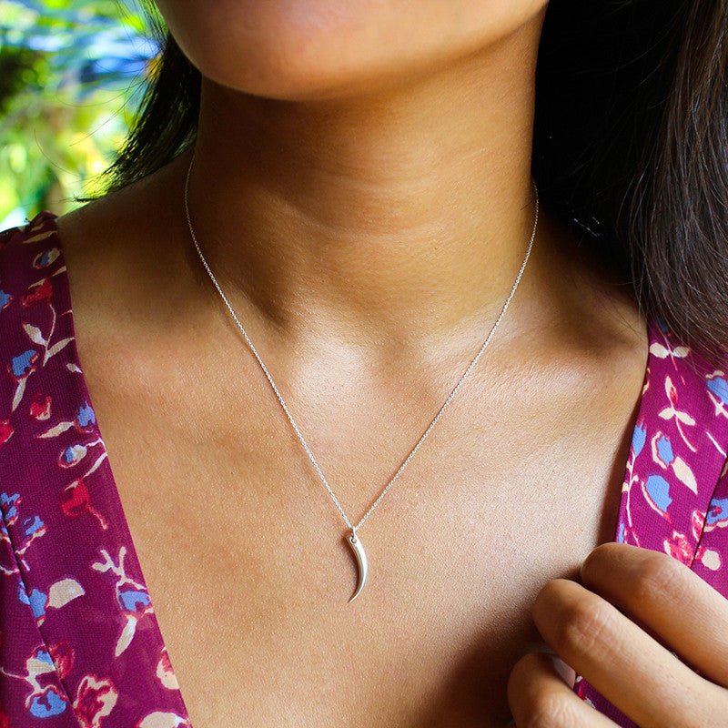 ARUNA CLAW NECKLACE - BITS OF BALI JEWELRY