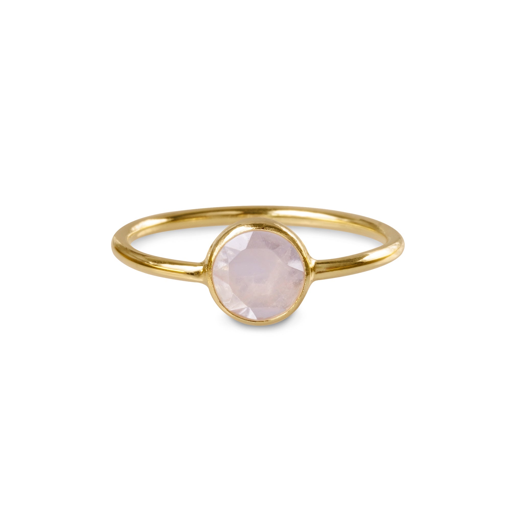 DIPTA MEDIUM BUBBLE RING - ROSE QUARTZ - BITS OF BALI JEWELRY