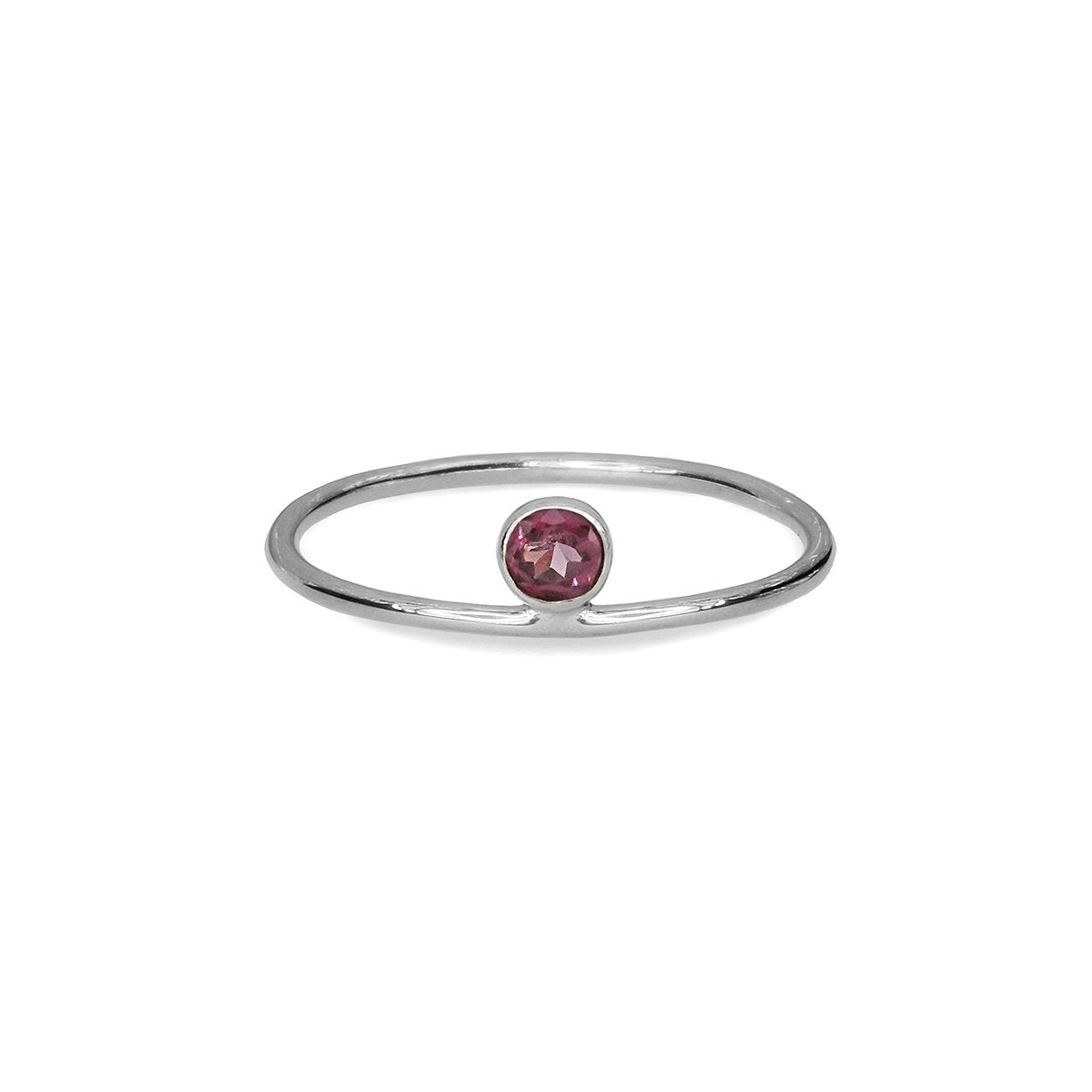 DIPTA TINY RING - RHODOLITE - BITS OF BALI JEWELRY