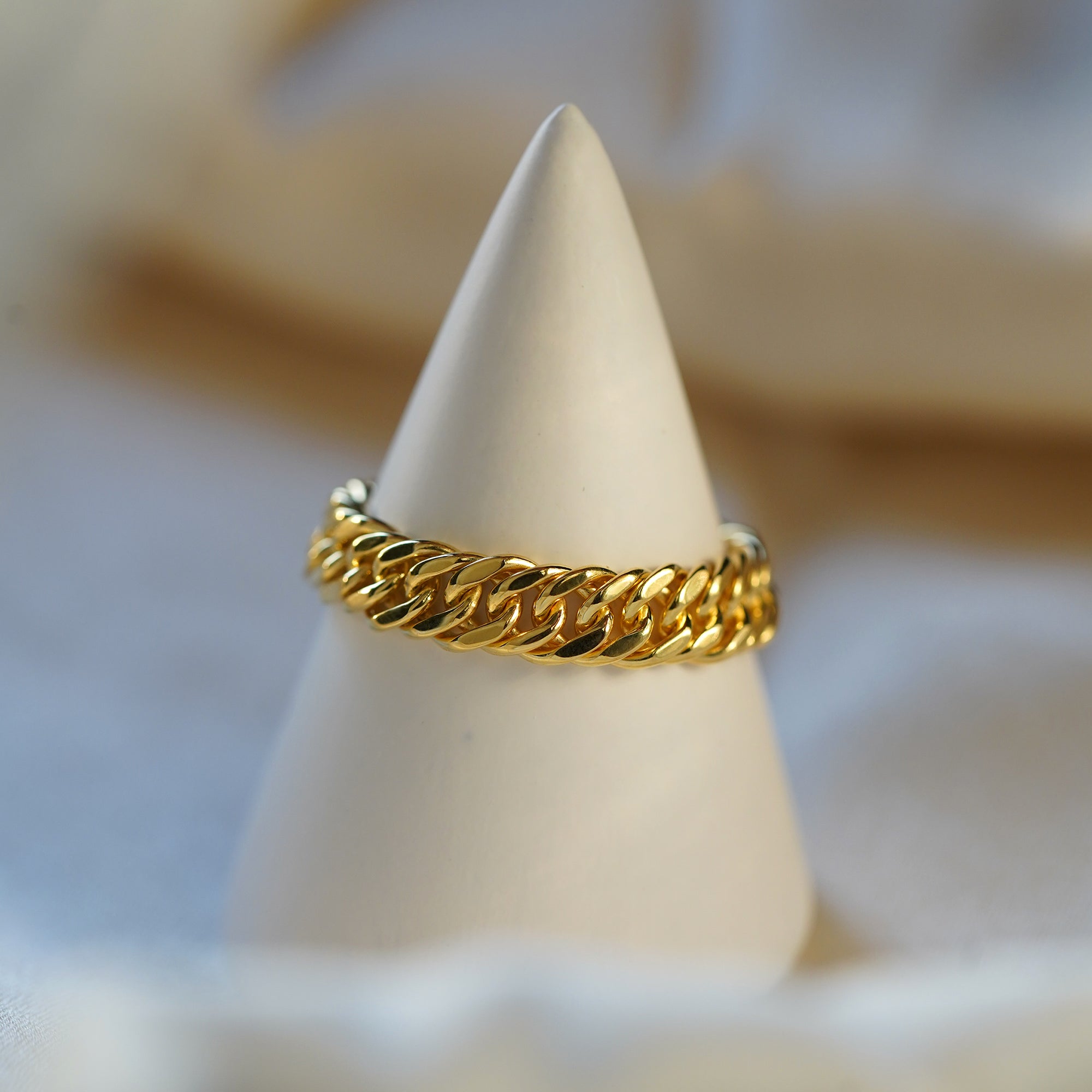 Double Curb Chain Ring | BITS OF BALI JEWELRY