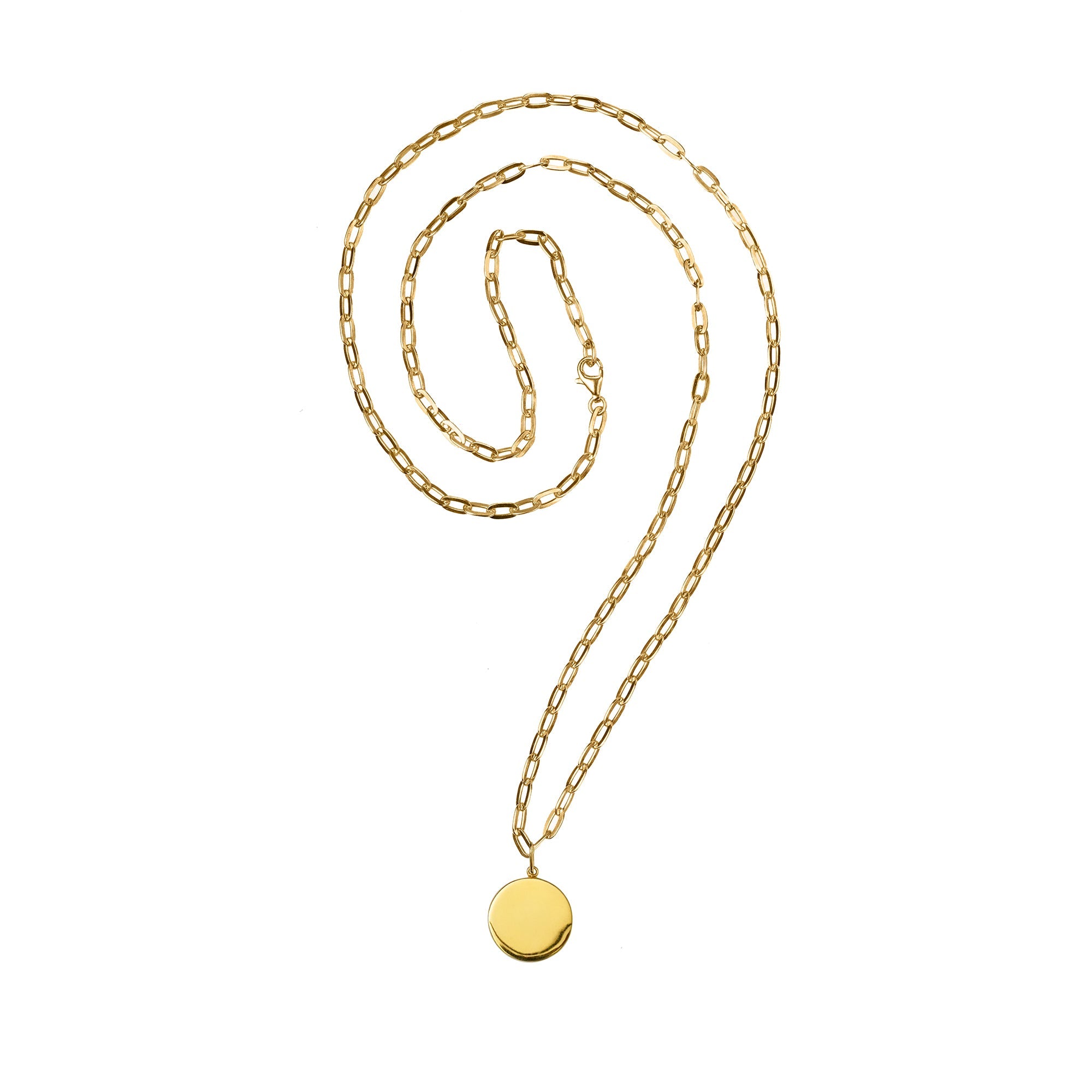 ESSENTIAL ROUND LARGE CABLE NECKLACE - BITS OF BALI JEWELRY