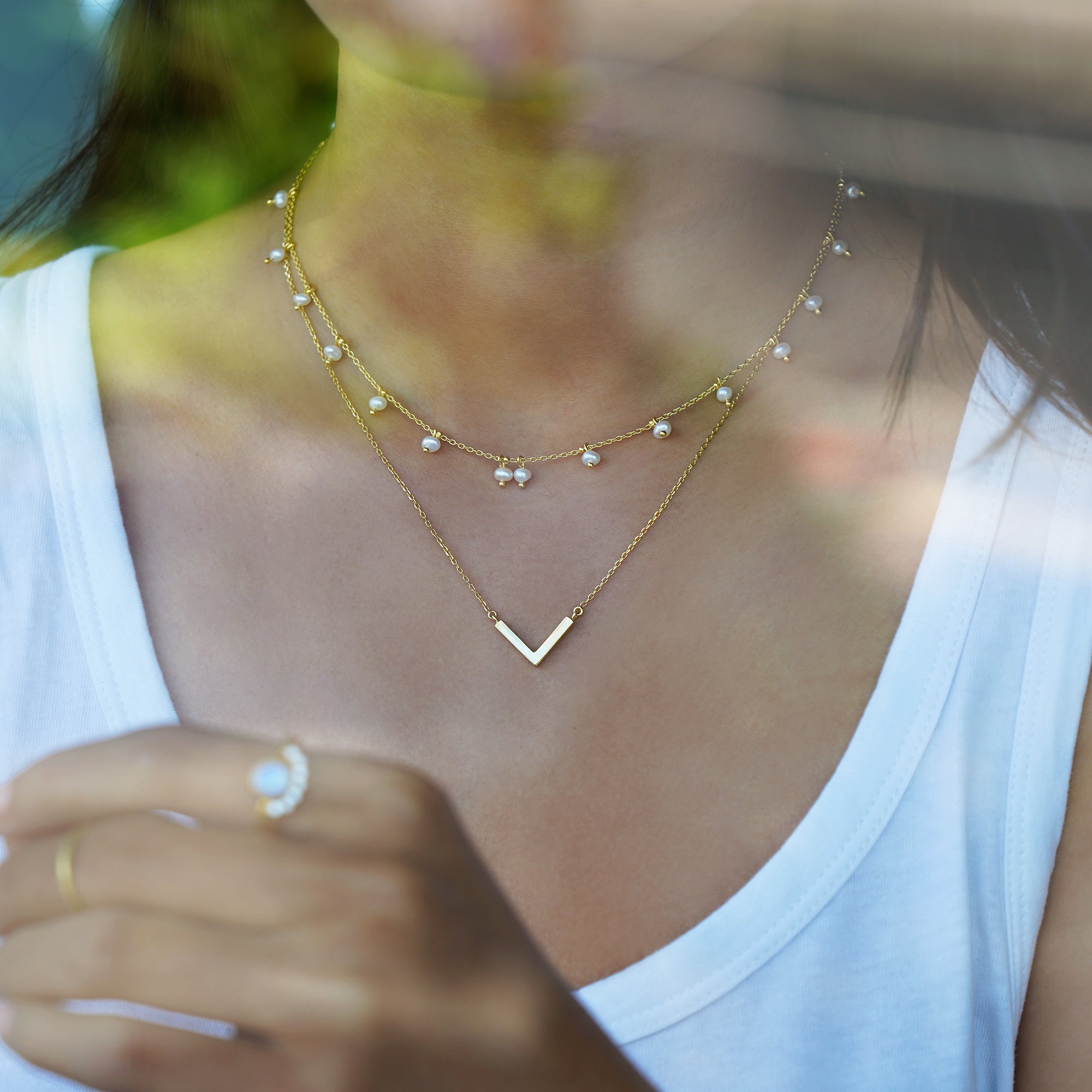 Essential V Necklace | BITS OF BALI JEWELRY