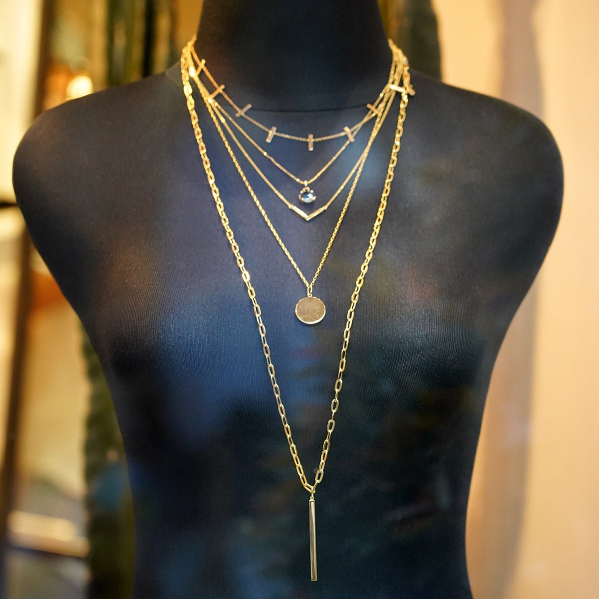 ESSENTIAL V NECKLACE - BITS OF BALI JEWELRY