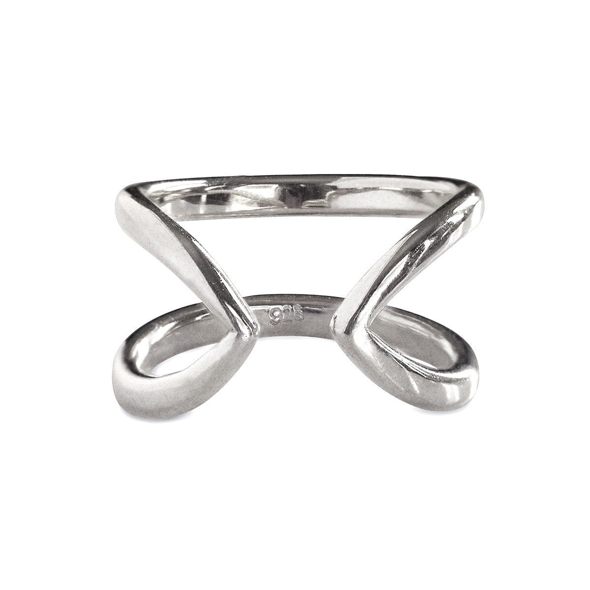 GIRI DOUBLE TRIANGLE RING - BITS OF BALI JEWELRY