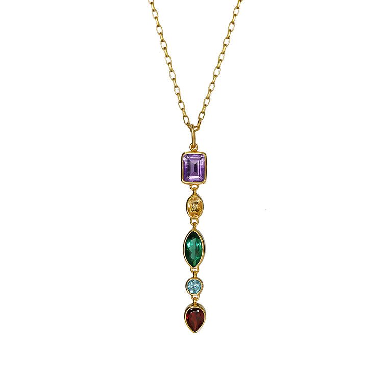 TARA GEMSTONE NECKLACE - Necklaces - BITS OF BALI JEWELRY